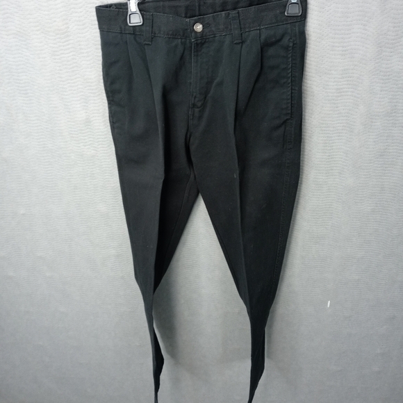 Chaps boy's sz 18 black cotton jeans 28"×28" . 108 - Picture 1 of 10